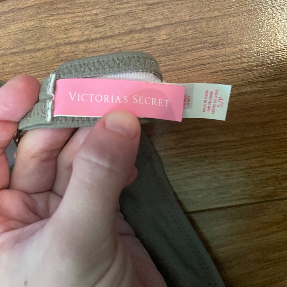 Olive Green Victoria Secret Swim Top